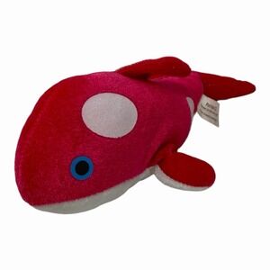 Pink Killer Whale Stuffed Animal, Plush Toy